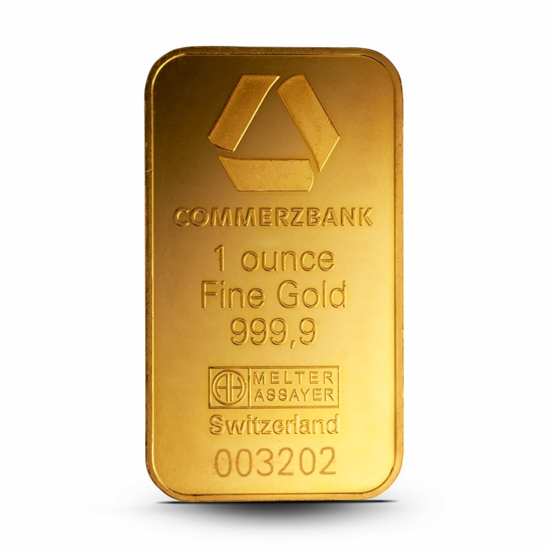 1 oz Goldbarren – Commerzbank – Umlaufware