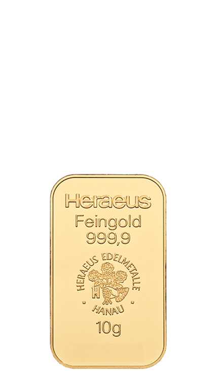 10g-Goldbarren 10g-Goldbarren